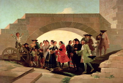 The Wedding, 1791-92 (oil on canvas) by Francisco Jose de Goya y Lucientes - print