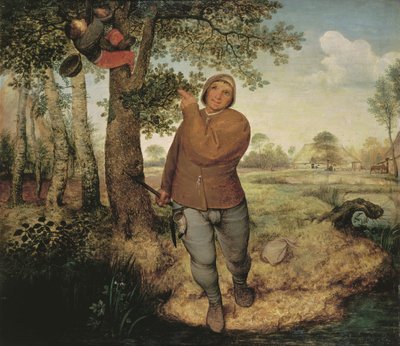 Peasant and Birdnester, 1568 (oil on panel) by Pieter the Elder Bruegel - print