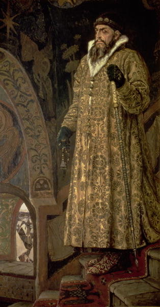 Fine Art Print of Tsar Ivan IV Vasilyevich 'the Terrible' by Victor Mikhailovich Vasnetsov