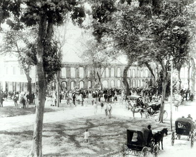 Port of Spain, Trinidad, 1891 (b/w photo) by English Photographer - print