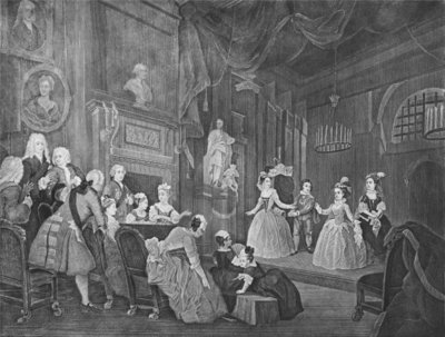 The Indian Emperor, engraved by Robert Dodd (engraving) by William Hogarth - print