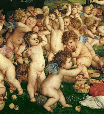 Fine Art Print of The Worship of Venus, 1519 by Titian