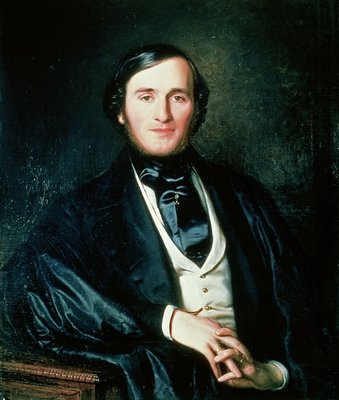 Fine Art Print of Richard Wagner by Ernst August Becker