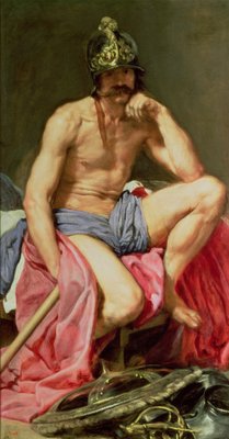 Mars by Diego Rodriguez de Silva y Velazquez - print