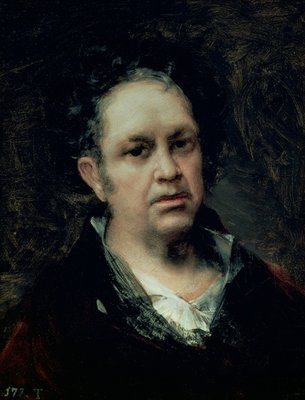 Self Portrait, 1815 (oil on canvas) by Francisco Jose de Goya y Lucientes - print