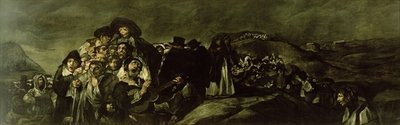 Pilgrimage to San Isidro's Fountain, c.1821/3 (oil on canvas) by Francisco Jose de Goya y Lucientes - print