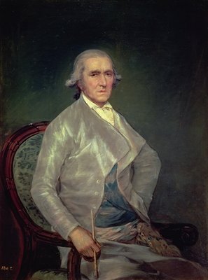 Francisco Bayeu (1734-95) 1795 (oil on canvas) by Francisco Jose de Goya y Lucientes - print