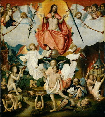 Fine Art Print of The Last Judgement by Jan II Provost