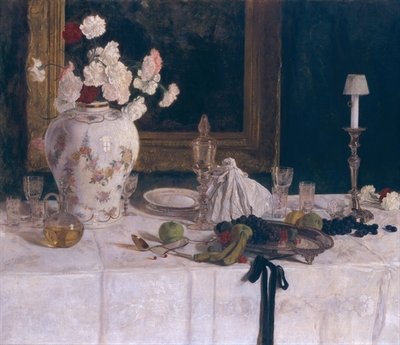 Fine Art Print of Side Table by Carl Albrecht