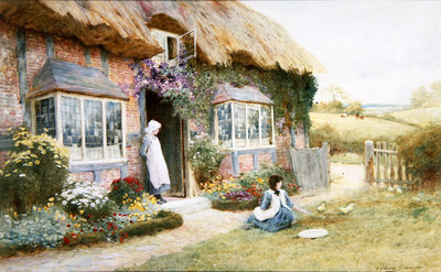 Fine Art Print of Peaceful Afternoon by Arthur Claude Strachan