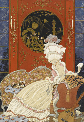 Lettre by George Barbier - print