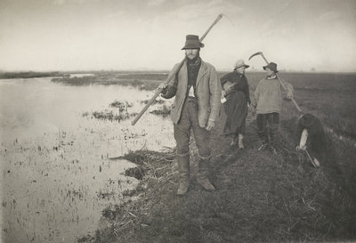 Coming home from the marshes, c. 1886 by Peter Henry Emerson - print