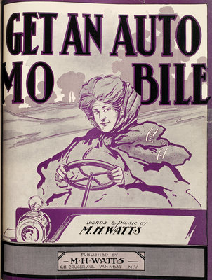 Get an automobile by William H Tyer - print