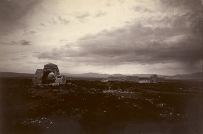 Ruins of Arjish on Lake Van by Herbert Finnis Blosse Lynch - print