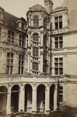 The Orléans Courtyard by Médéric Mieusement - print