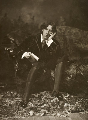 Portrait of Oscar Wilde by Napoleon Sarony - print