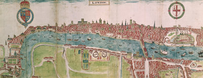 Panorama of London by William Smith - print