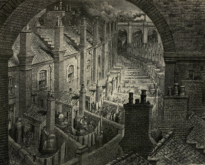 London: A Pilgrimage by Gustave Dore - print