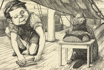 Fine Art Print of The Hunting of the Snark by Henry Holiday