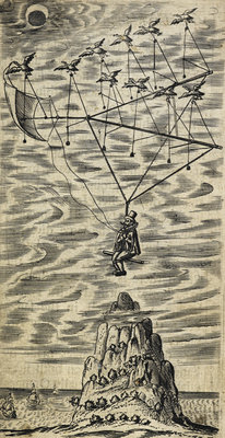 Fine Art Print of The Man in the Moone by Anonymous