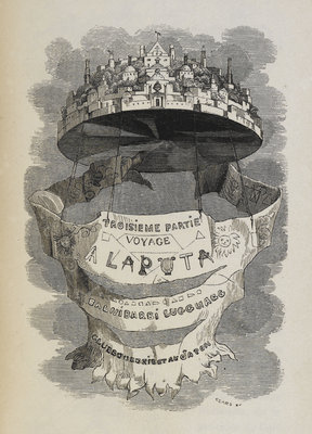 Fine Art Print of Laputa by JJ Grandville