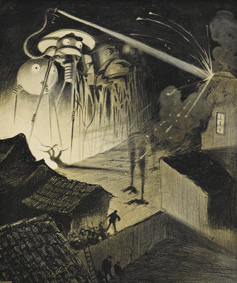 Fine Art Print of The Martians by Alvim Correa