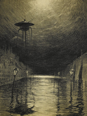 Fine Art Print of The Flooded City by Alvim Correa