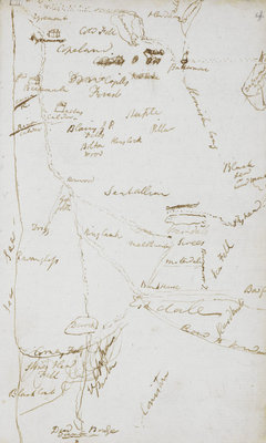 Samuel Coleridge's Lakes notebook by Samuel Coleridge - print