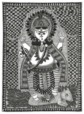 Fine Art Print of Ganesh by Kaushal