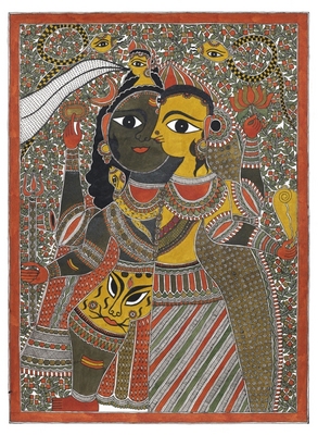 Fine Art Print of Shiva and Parvati by Anil