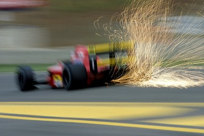 1990 Spanish GP, Jerez, Nigel Mansell, Ferrari 641/2 by Anonymous - print