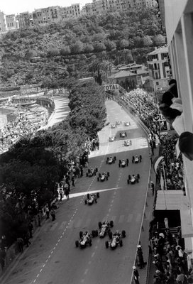 Fine Art Print of 1964 Monaco Grand Prix. Monte Carlo, Monaco. 7-10 May 1964 by Anonymous