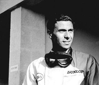 1965 Italian GP, Monza, Jim Clark, Lotus by Anonymous - print