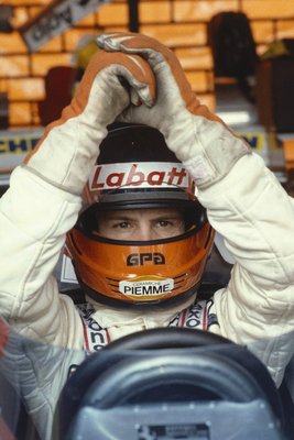 1980 Formula One World Championship. Gilles Villeneuve (Ferrari) by Anonymous - print
