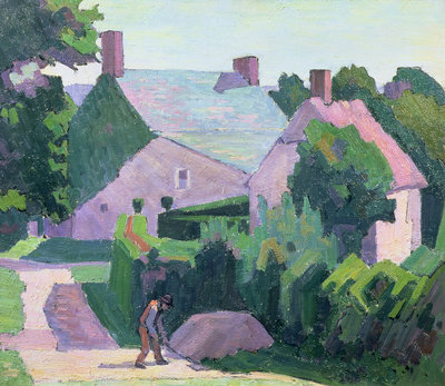 Dunn's Cottage by Robert Polhill Bevan - print