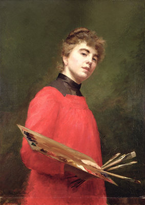Self Portrait, 1889 by Emily Childers - print