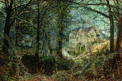Autumn Glory: The Old Mill, 1869 by John Atkinson Grimshaw - print