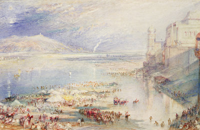 Part of the Ghaut at Hurdwar, c.1835 by Joseph Mallord William Turner - print