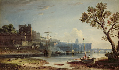 View of Chester, 1810 by John Varley - print