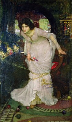 The Lady of Shalott, 1894 by John William Waterhouse - print