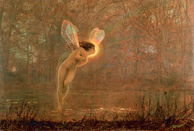 Iris, 1886 by John Atkinson Grimshaw - print
