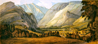 The Vale of St. John, 1786 by Francis Towne - print