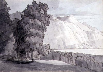 Landscape by Francis Towne - print