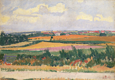In Berkshire, 1912 by Spencer Frederick Gore - print