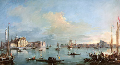 San Giorgio Maggiore by Francesco Guardi - print