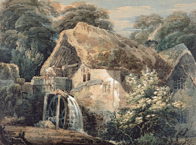 An Overshot Mill, Devon, 1797 by Thomas Girtin - print