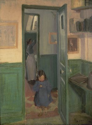 In Sickert's House, 1907 by Harold Gilman - print