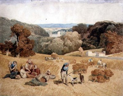 The Harvest Field, 1810 by John Sell Cotman - print