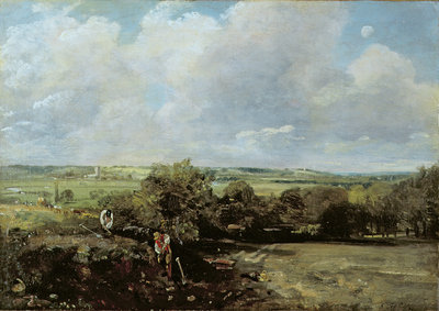 The Vale of Dedham, 1814 by John Constable - print