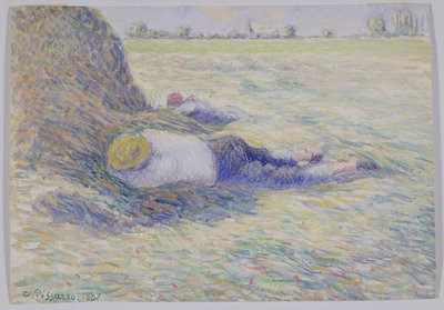 Midday Rest, 1887 by Camille Pissarro - print